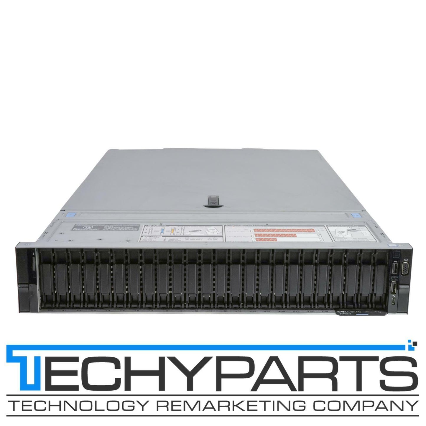 Dell PowerEdge R740xd 2.5" SFF 24-bay PERC H740P 8GB iDRAC 9 Ent 2x2000W 2U CTO