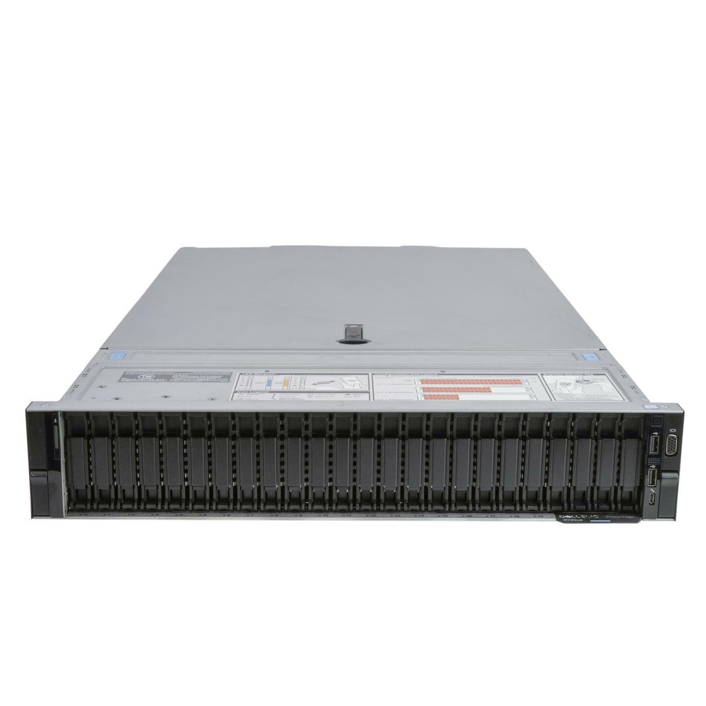 Dell PowerEdge R740xd 2.5" SFF 24-bay PERC H740P 8GB iDRAC 9 Ent 2x2000W 2U CTO