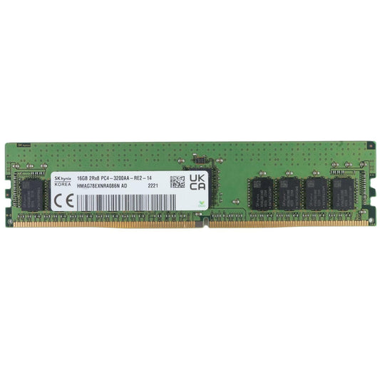 SK HYNIX HMAG78EXNRA086N 16GB 2Rx8 DDR4-3200 PC4-3200AA REG ECC Memory