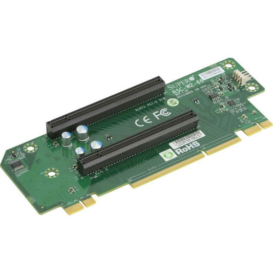 SUPERMICRO RSC-W2-66 2U LHS WIO 2x PCI-Express 3.0 x16 Riser Card
