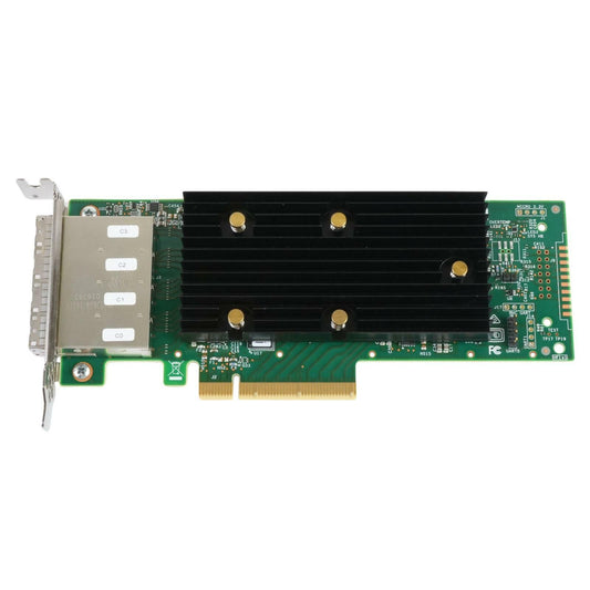 Broadcom 9400-16e Tri-mode SAS/SATA/NVMe Quad External SFF-8644 PCIe 3.1 x8 HBA