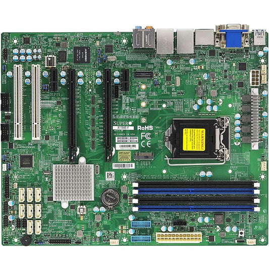Supermicro X11SAE-F Socket LGA1151 Intel C236 Workstation ATX Motherboard