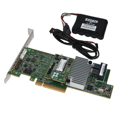 LSI MegaRAID 9361-8i PCIe 3.0 x8 SATA SAS 8-Port 12Gb/s RAID + BBU & CacheVault