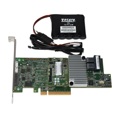 LSI MegaRAID 9361-8i PCIe 3.0 x8 SATA SAS 8-Port 12Gb/s RAID + BBU & CacheVault