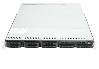 Supermicro CSE-113MFAC2-R606CB 8-bay 2.5" SFF 2xNVMe 1U Rackmount Server Chassis