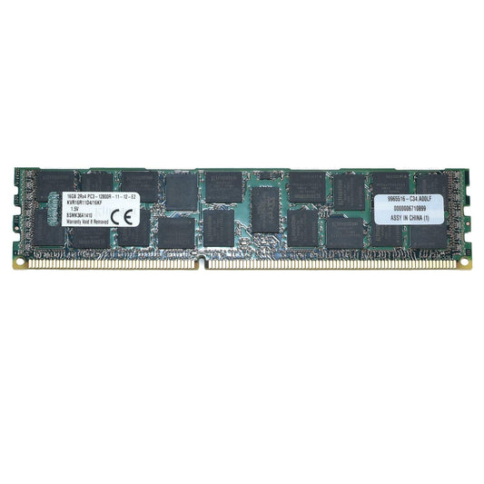 Kingston 16GB 2Rx4 PC3-12800R Registered ECC 1.5V Server Memory KVR16R11D4/16KF