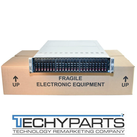 SuperMicro 2028TP-HC1R 4-Node 8x Xeon E5-2650v4 1TB RAM 8x 1.92TB SSD 2U Server