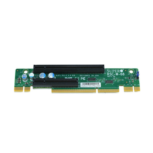 Supermicro RSC-W-68 1U LHS WIO w/ 2x PCIe x8 slot & PCIe x16 slot Riser Card