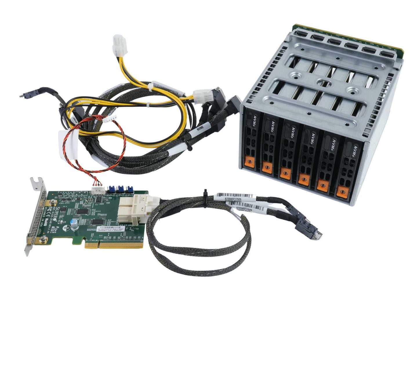 Supermicro MCP-220-94607-0N SSG-6049P-E1CR60H SC946S NVMe kit