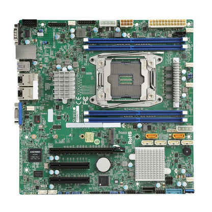 Supermicro X10SRM-TF mATX Socket LGA2011-3 mATX Motherboard with Dynatron R14