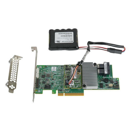 LSI MegaRAID 9361-8i 2GB 8-Port 12Gb/s PCIe 3.0 x8 RAID w/CacheVault 05-25420-17