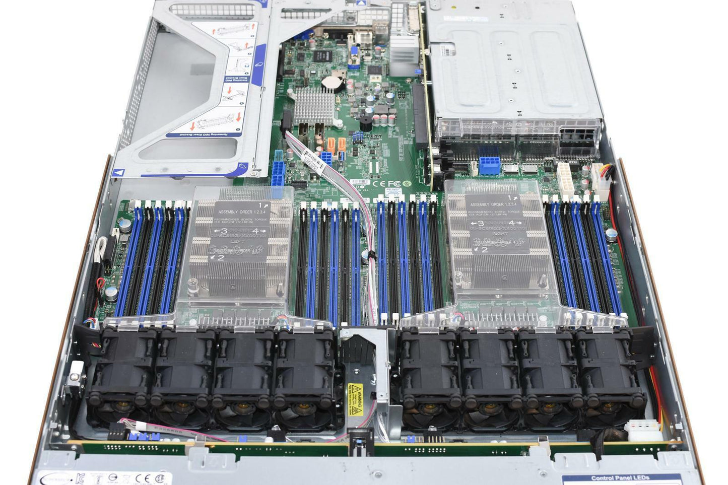 Supermicro SYS-6019U-TR25M X11DPU 2x Xeon Gold 6230 96GB RAM 4x 3.5" 1U Server