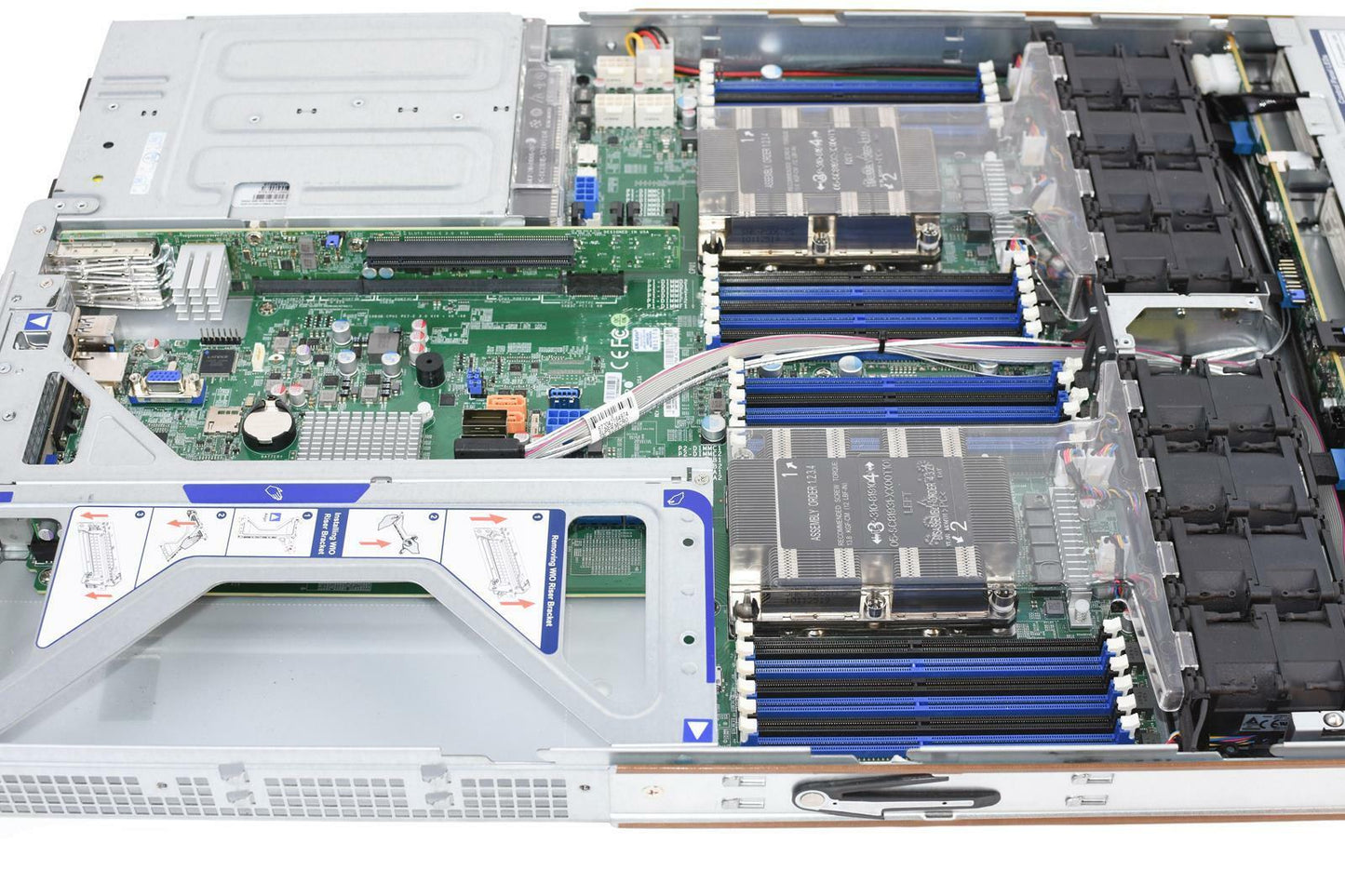Supermicro SYS-6019U-TR25M X11DPU 2x Xeon Gold 6230 96GB RAM 4x 3.5" 1U Server