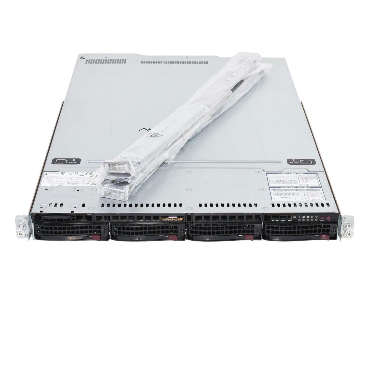 Supermicro SYS-6019U-TR25M X11DPU 2x Xeon Gold 6230 96GB RAM 4x 3.5" 1U Server