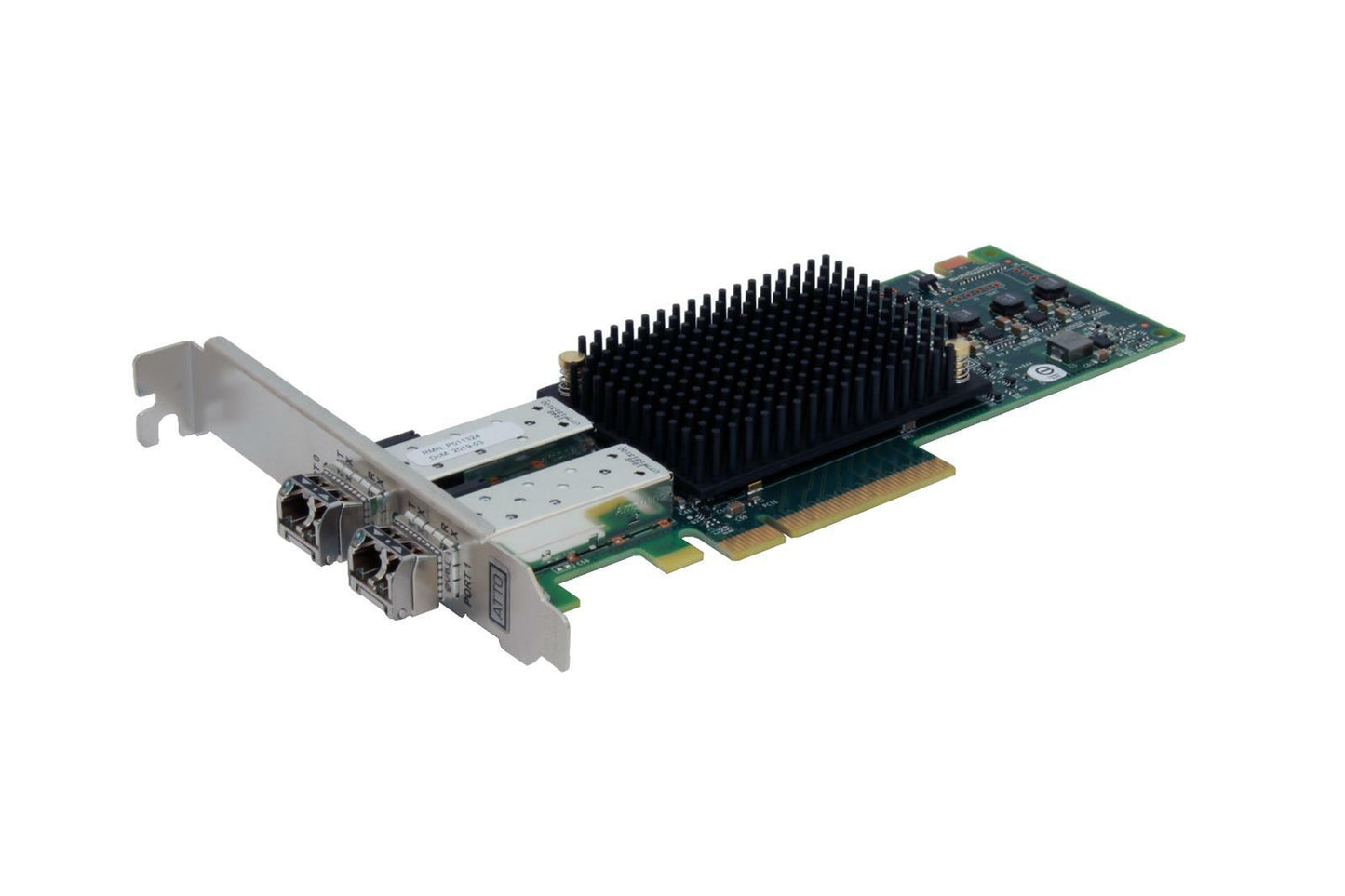 NEW ATTO FC162P Celerity Dual Channel 16GB/s Fibre Channel Gen 6 PCIe 3.0 x8 HBA