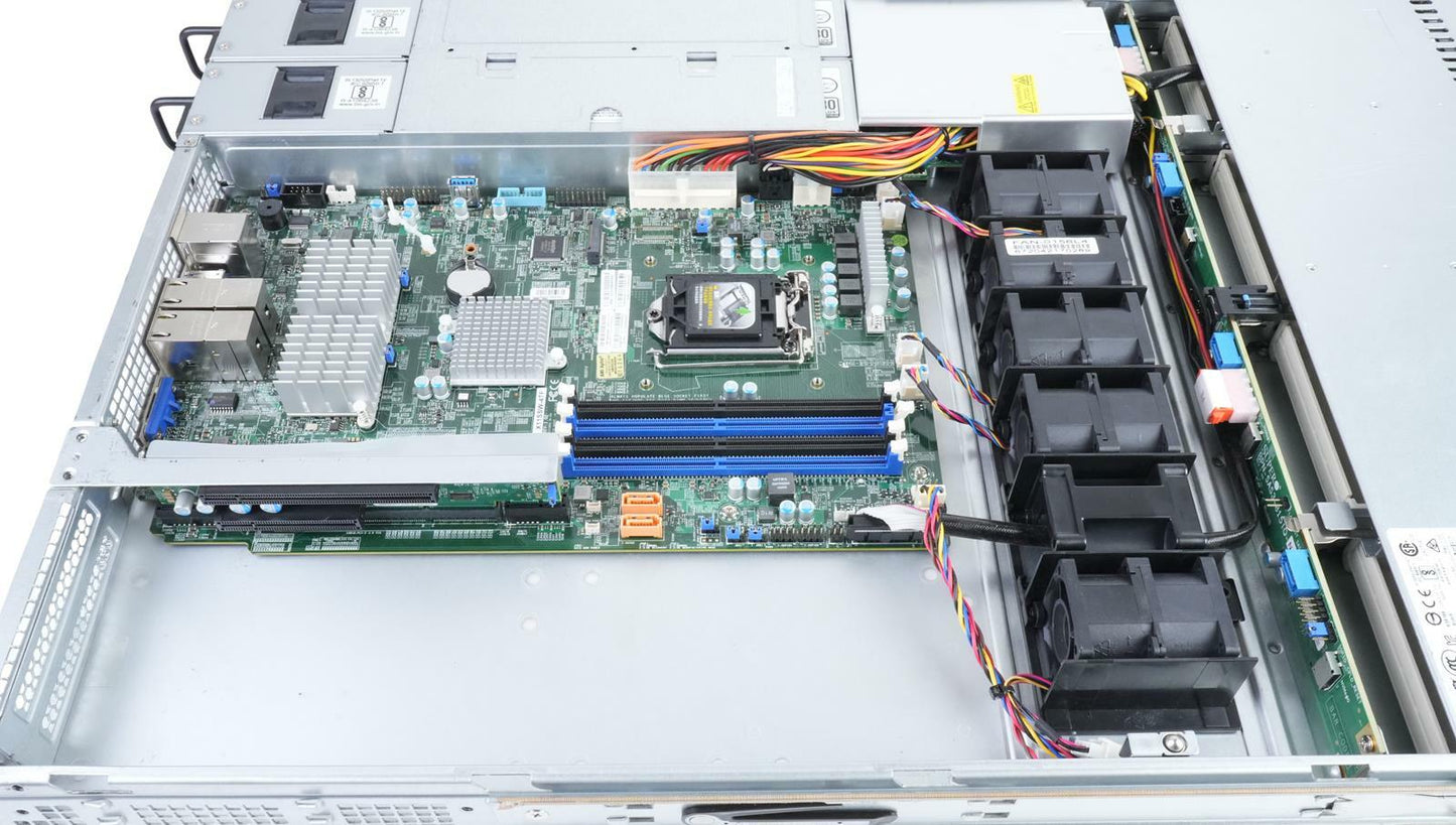Supermicro SYS-5019S-W4TR X11SSW-4TF 4-Bay 1U Rackmount Server Barebones/CTO