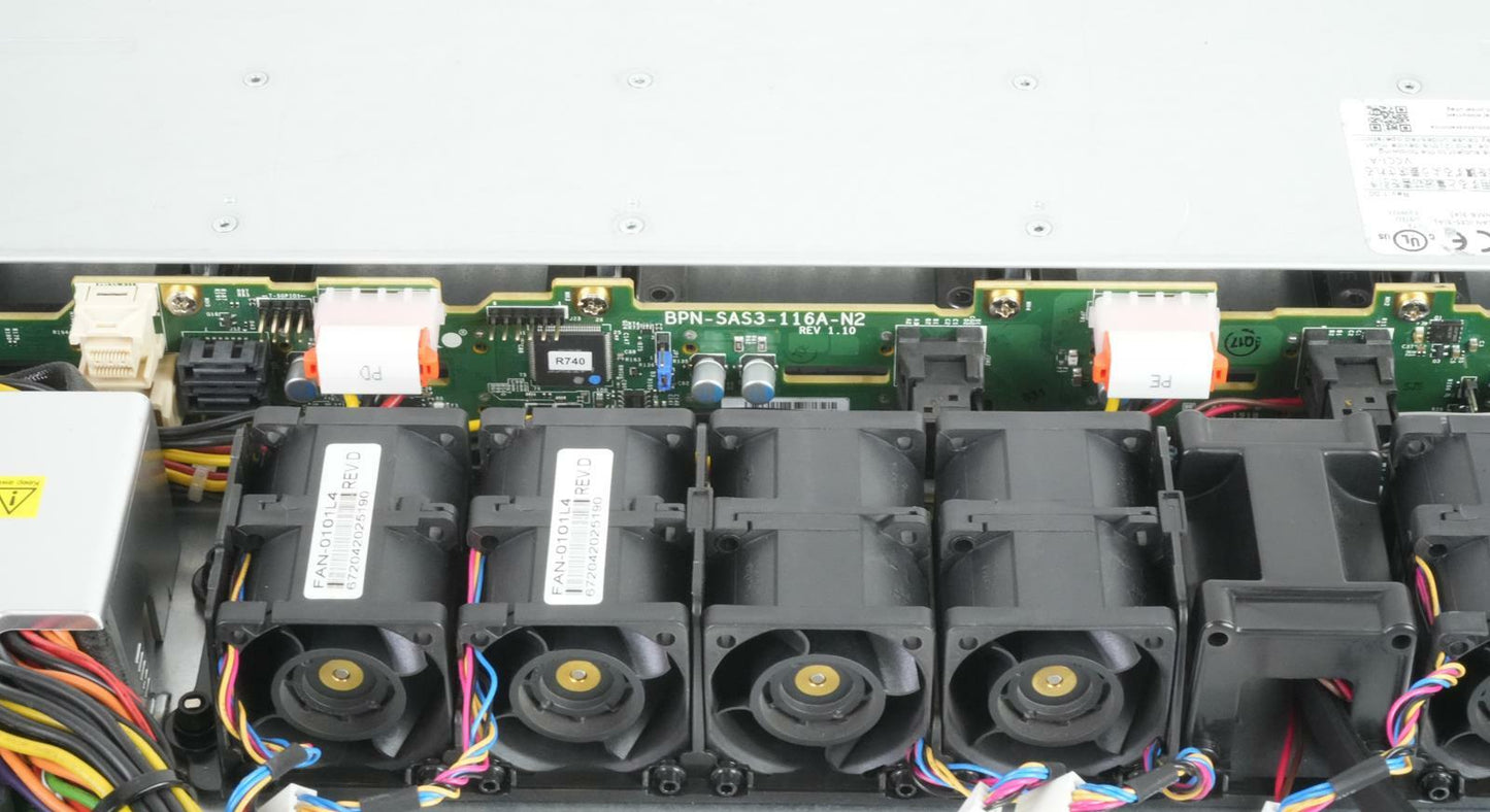 Supermicro CSE-116AC2-R504WB 1U Server Chassis, 10-Bay SFF SAS3/NVMe, 2×500W PSU