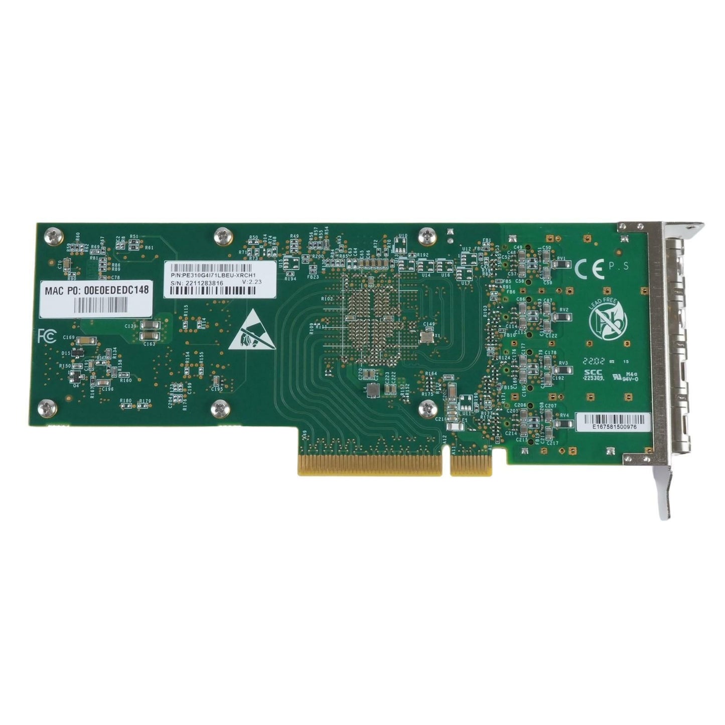 Silicom PE310G4I71LBEU-XRCH1 4-Port 10GbE SFP+ PCIe 3.0 x8 NIC Intel XL710BM1