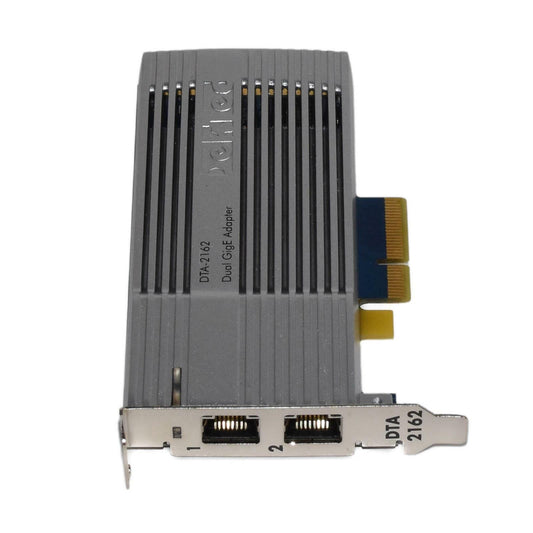 Dektec DTA-2162 TSoIP Advanced Network Card with Dual GigE Ports PCIe x4 SFF