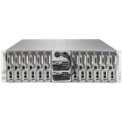 Supermicro MicroCloud 5038ML-H12TRF 12x Node X10SLE-F E3-1240v3 192GB 3U Server