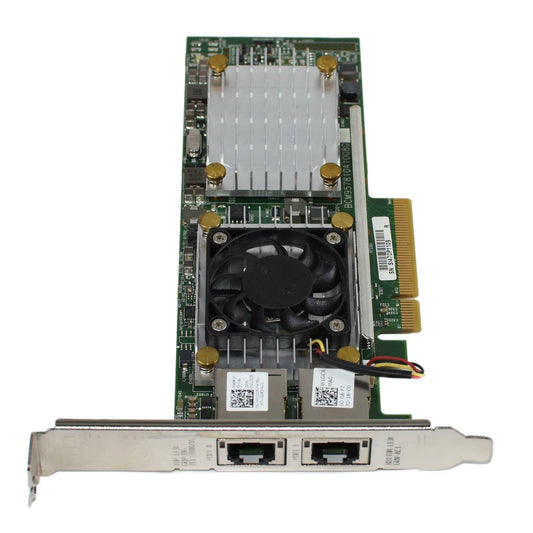 DELL W1GCR Broadcom 57810S 2-Port 10GBase-T PCIe 2.0 x8 Ethernet Network Adapter