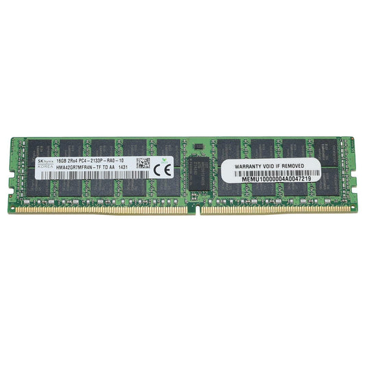 SK HYNIX 16GB 2Rx4 PC4-2133P ECC Registered 288-pin 1.2V RDIMM HMA42GR7MFR4N-TF