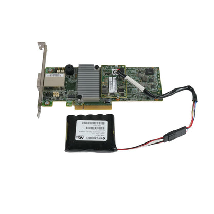 LSI LSI00438 MegaRAID SAS 9380-8e 8-Port 12G PCIe External RAID Card +CacheVault