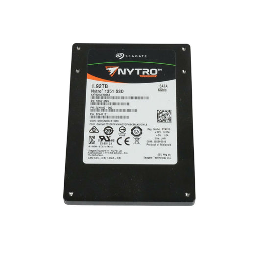 Seagate 1.92TB Nytro 1351 SSD 2.5" 3D TLC SATA3 Solid State Drive XA1920LE10063