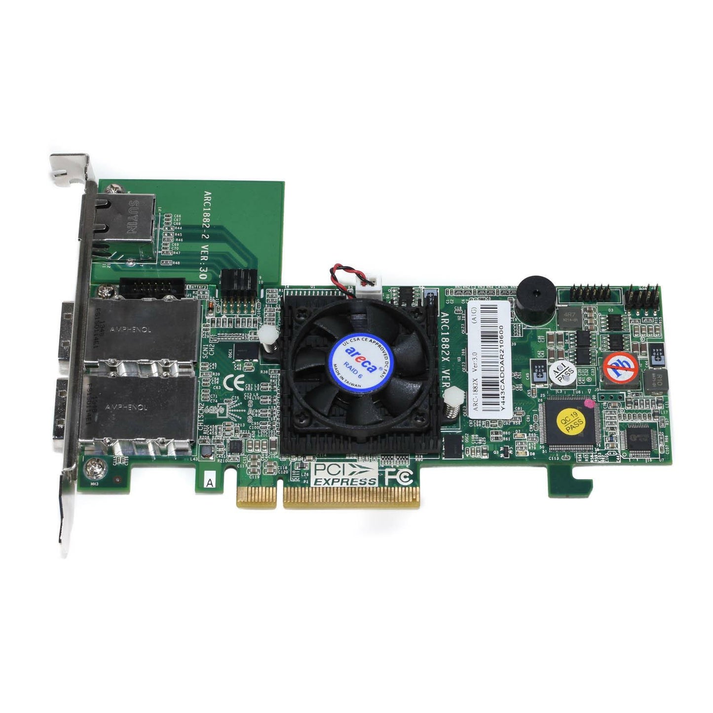 Areca ARC-1882X External 8-port SATA/SAS 6Gb/s PCI-Express 2.0 x8 RAID Adapter