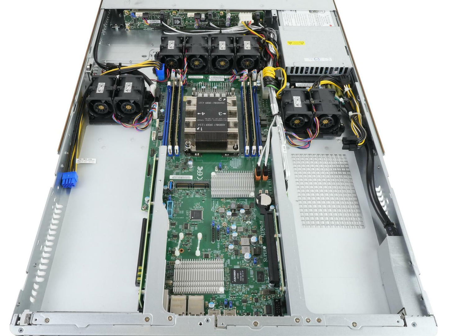 Supermicro SYS-1019GP-TT 1U GPU Server 1x Xeon Gold 5122 64GB RAM 2x GPU Support