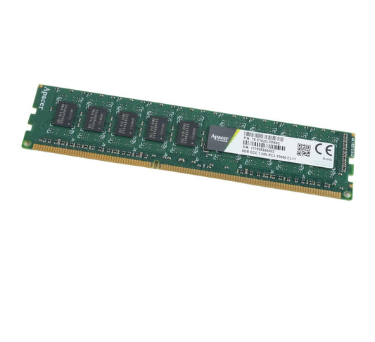 Apacer 8GB 2Rx8 PC3L-12800E ECC Unbuffered 1.35V 240-pin Memory 76.C162G.C8K0C
