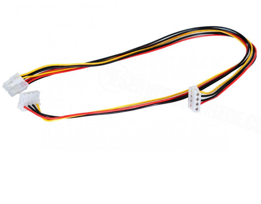 Supermicro 60/45cm Power Cable 1x 8-pin to 2x IDE 4-pin angled CBL-PWEX-0650
