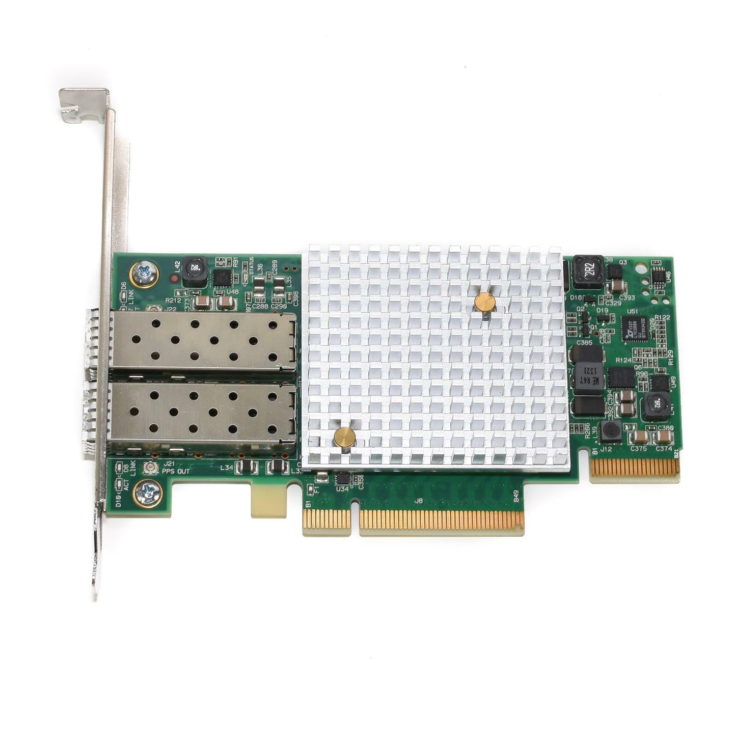 SolarFlare SFN7122F SFP+ Dual-Port 10GbE Flareon Ultra PCIe I/O Adapter NIC