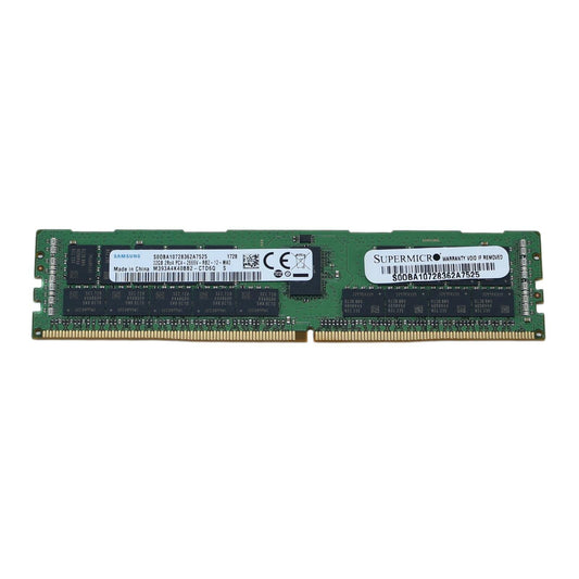 Samsung 32GB 2Rx4 DDR4-2666 PC4-21300 Registered ECC Server RAM M393A4K40BB2-CTD