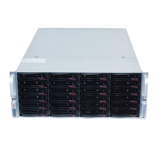 Supermicro CSE-846BE1C-R920B 4U 24-Bay Server Chassis 2x 920W BPN-SAS3-846EL1