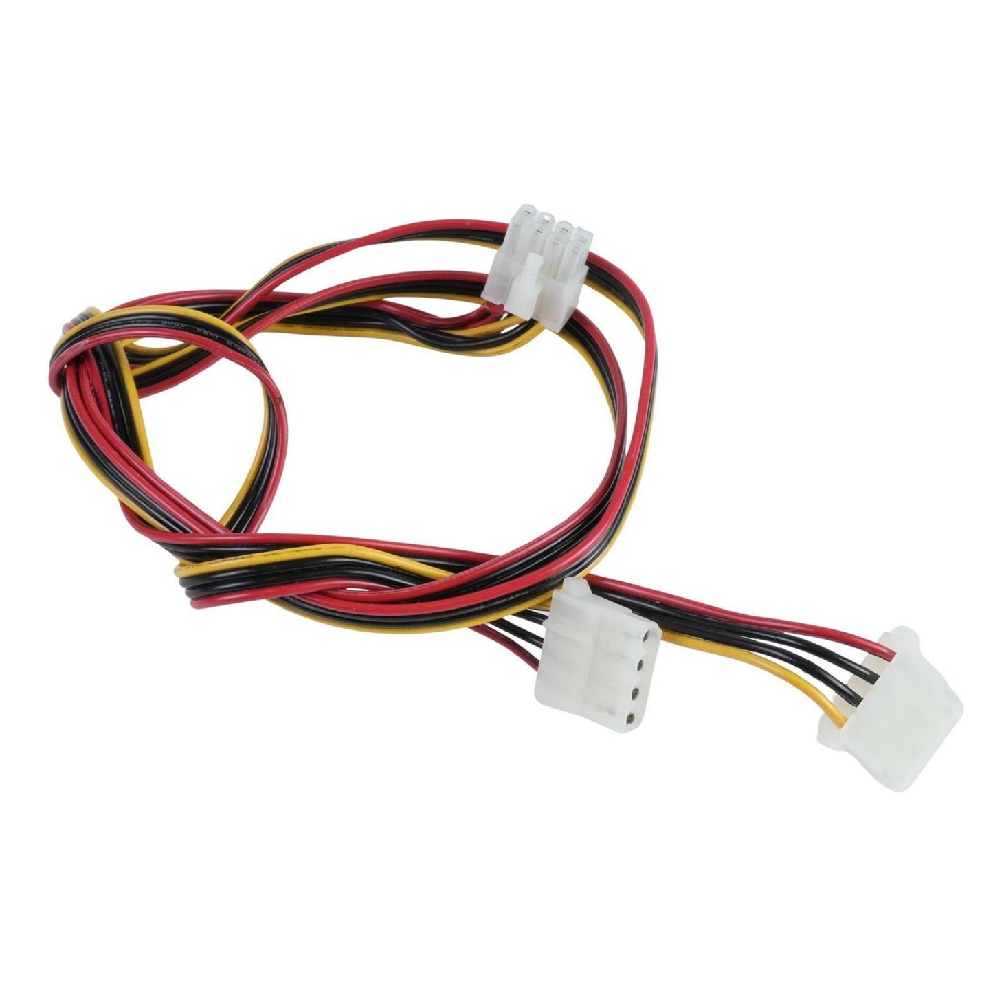 SuperMicro CBL-PWEX-0673 8 Pin Female to 2x Big 4 Pin Female Power,65/70CM,18AWG