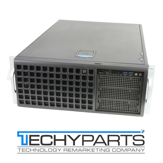 Supermicro SYS-7049GP-TRT X11DPG-QT 2x Xeon Gold 6140 2.3GHz 96GB 4U GPU Server