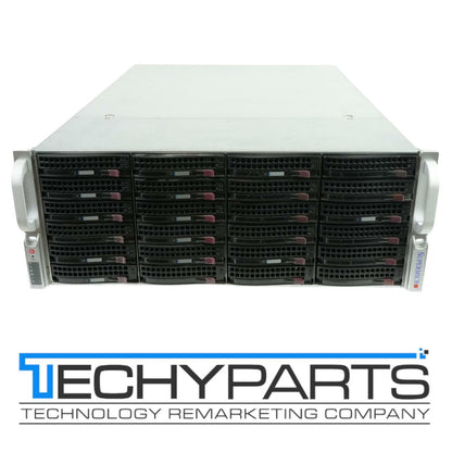 Supermicro CSE-846BE1C-R1K28B 4U 24-Bay Server Chassis 2x 1280W BPN-SAS3-846EL1