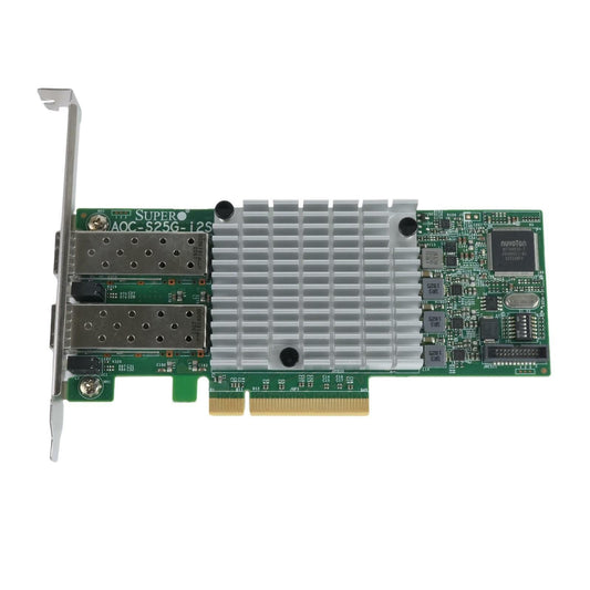 Supermicro AOC-S25G-i2S Intel XXV710 2-Port SFP28 25GbE PCIe 3.0 x8 NIC