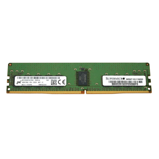 Micron 16GB 2Rx8 DDR4 PC4-2933Y Registered ECC Memory RAM MTA18ASF2G72PDZ-2G9E1
