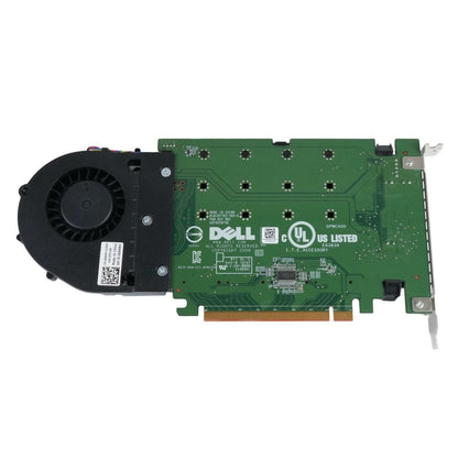 Dell Quad M.2 NVMe to PCIe x16 Ultra-Speed Storage Adapter Card 6N9RH 80G5N