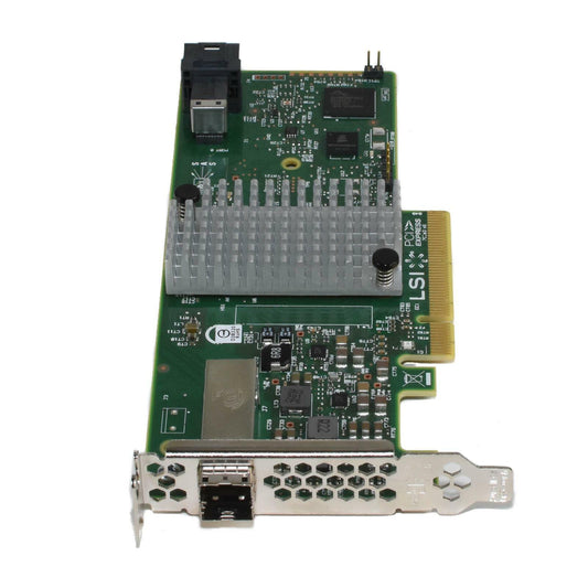 LSI/AVAGO SAS9300-4i4e 8-Port SATA 6Gbps/SAS 12Gbps PCIe x8 3.0 HBA SFF