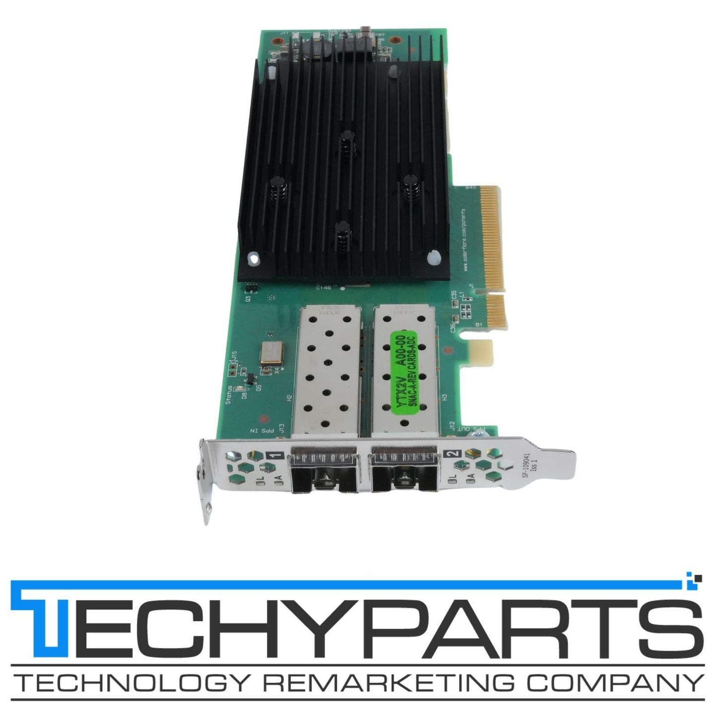 Dell YTX2V SolarFlare XtremeScale X2522-25G 2P 25G SFP28 PCIe LP ScaleOut Onload