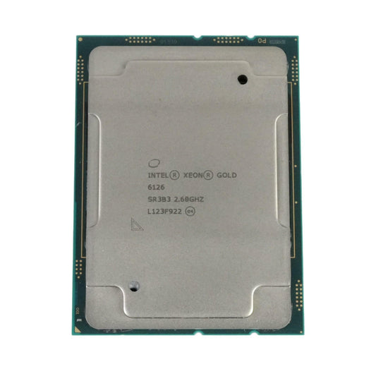 Intel SR3B3 Xeon Gold 6126 2.6Ghz 12-Core 19.25MB L3 Cache LGA3647 Processor CPU