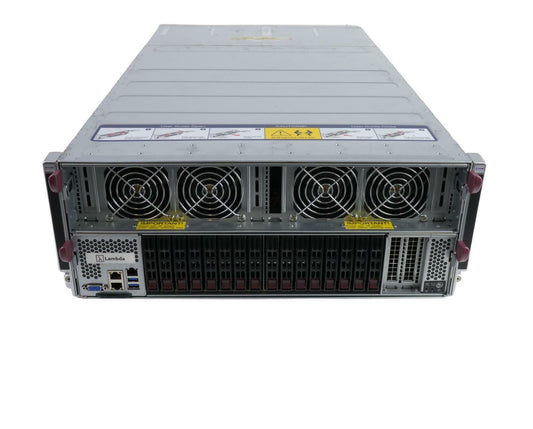 Supermicro SYS-4029GP-TVRT 2x Xeon Gold 6148/128GB/8x Tesla V100 32GB 4U Server