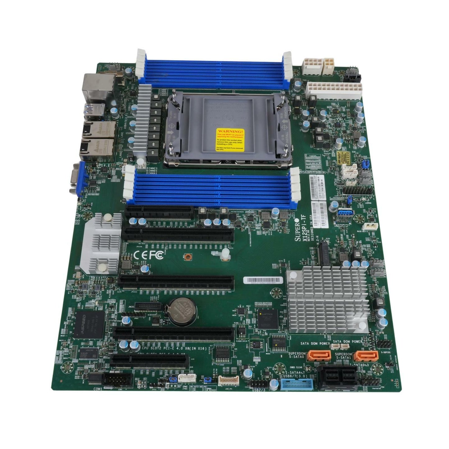 Supermicro X12SPI-TF 3rd Gen Intel Xeon Scalable LGA-4189 ATX Server Motherboard
