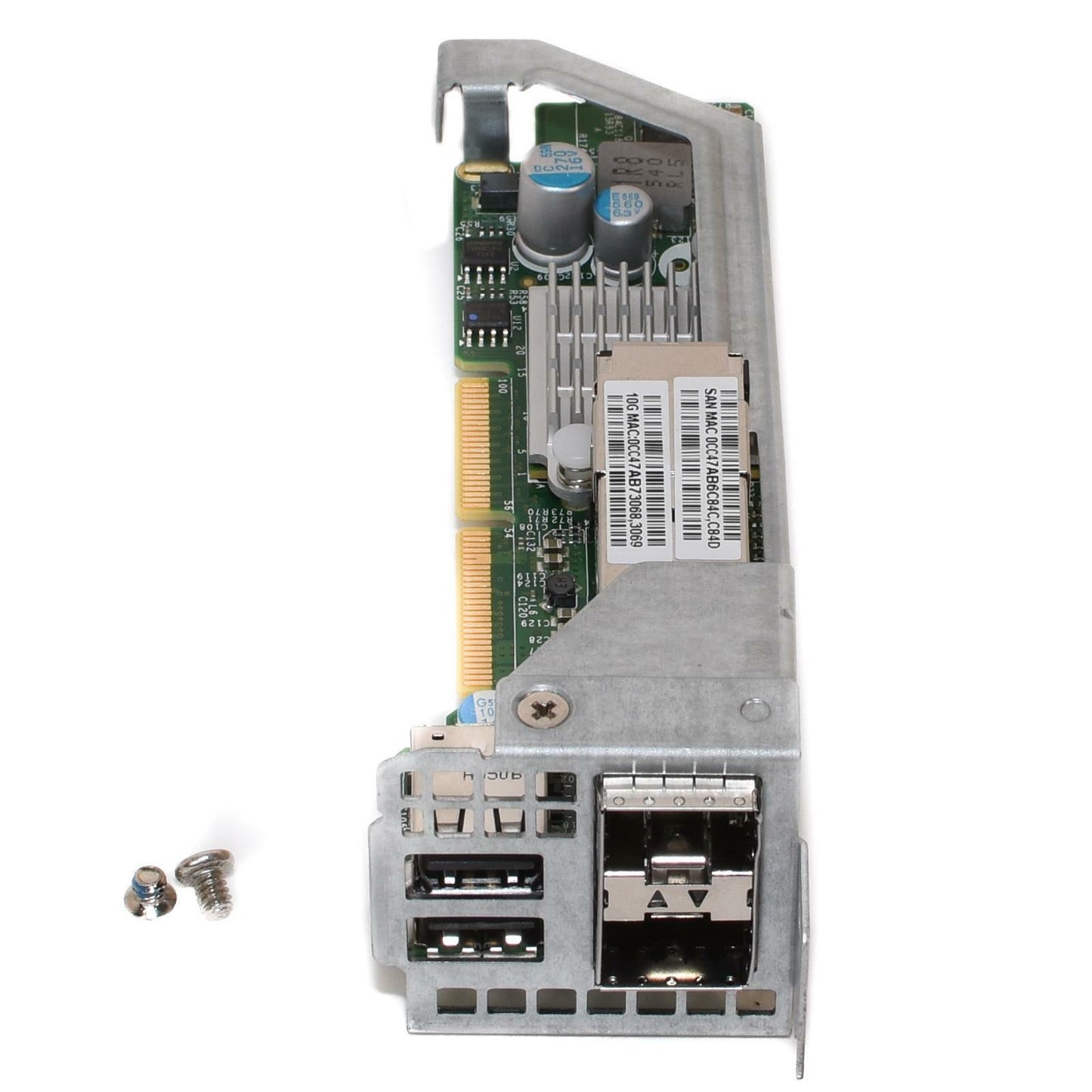 Supermicro AOC-CTG-i2S Dual-port 10Gb MicroLP Ethernet Adapter w/ 2x USB 2.0