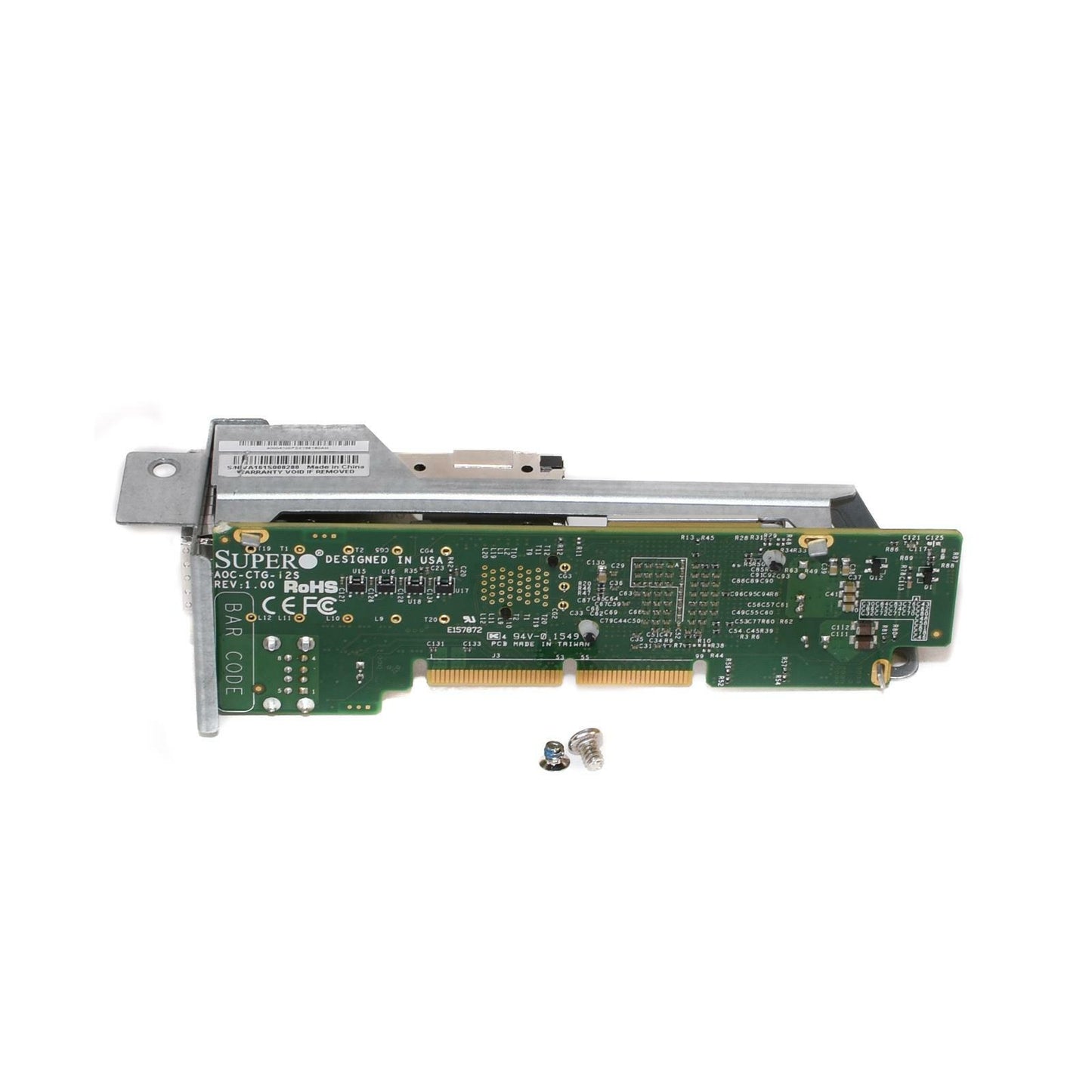 Supermicro AOC-CTG-i2S Dual-port 10Gb MicroLP Ethernet Adapter w/ 2x USB 2.0