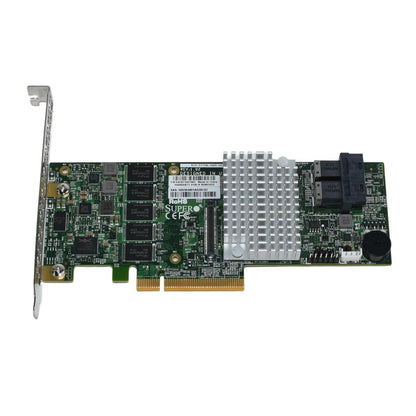 Supermicro AOC-S3108L-H8IR-16DD 2GB 8-Port 12Gbps SAS PCIe 3.0 RAID Controller