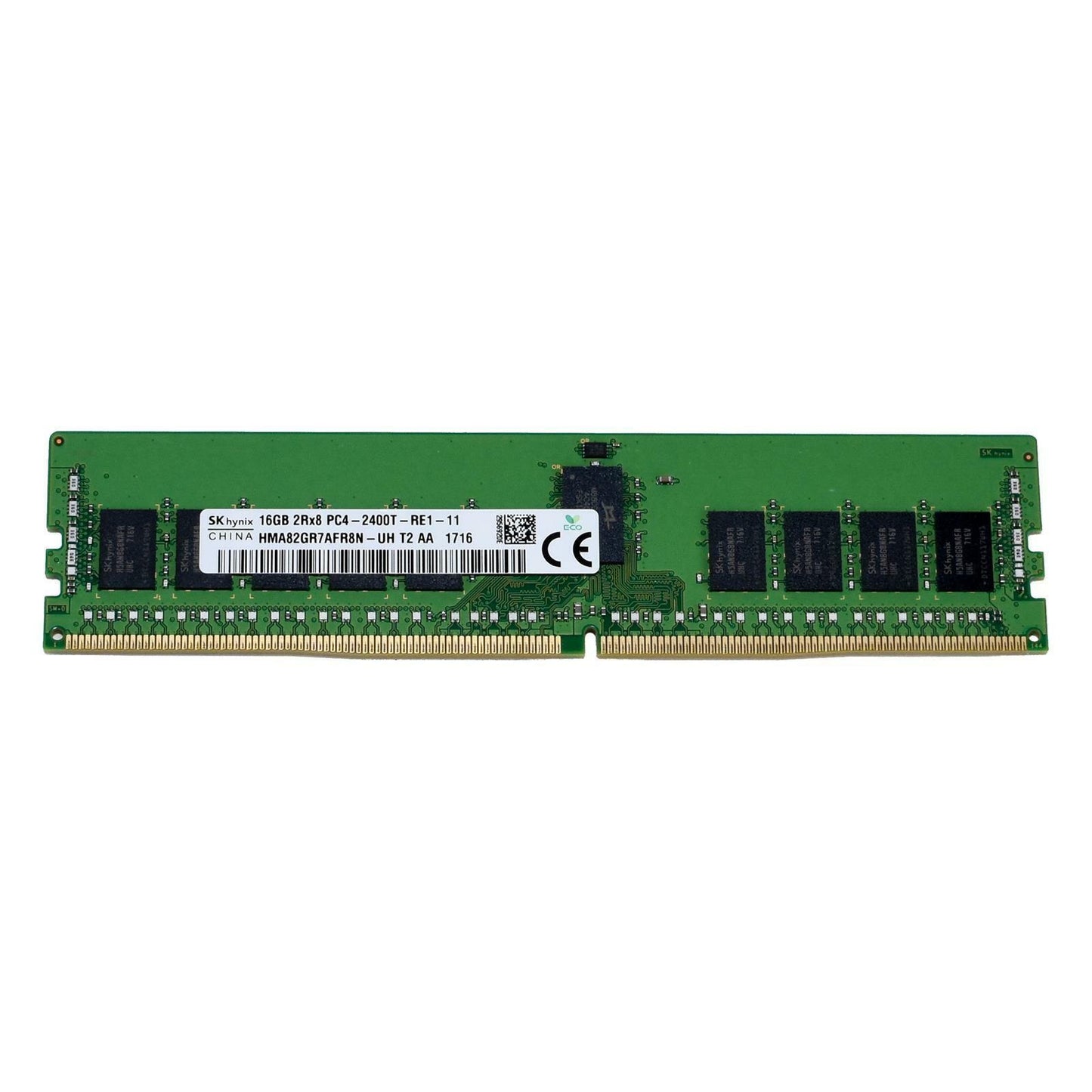 SK Hynix 16GB 2Rx8 DDR4-2400 PC4-2400T PC4-19200T-R REG Memory HMA82GR7AFR8N-UH